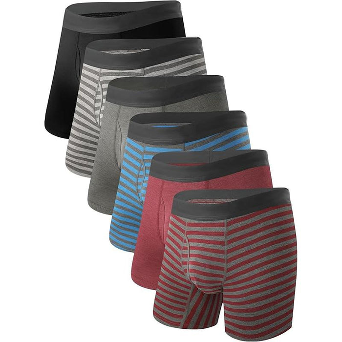 Multi Pack Flexible Band Boxer Briefs