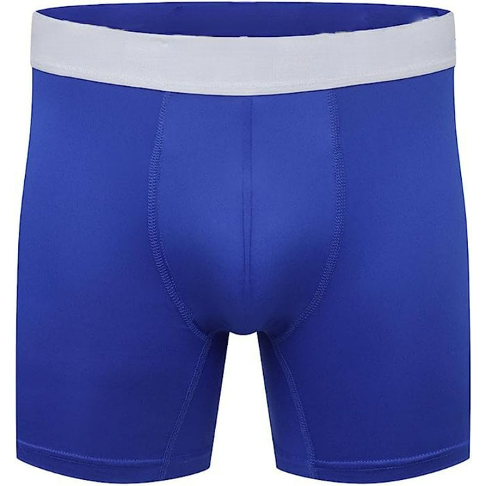 Set Of 3 Plain Boxer Briefs With Built In Pouch Support