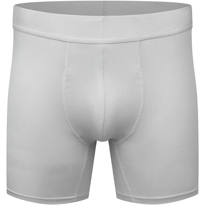 Set Of 3 Plain Boxer Briefs With Built In Pouch Support