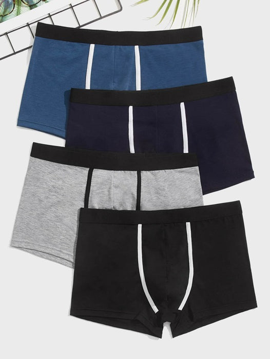 Tape Contrast Boxer Brief