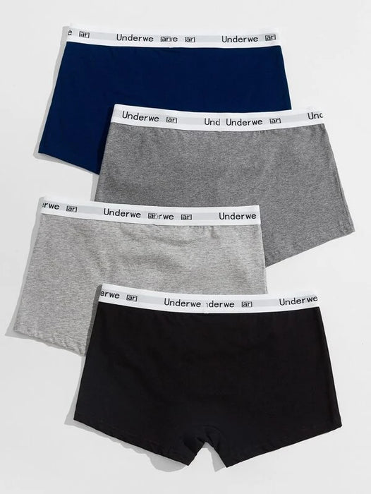 Breathable Tape Waistband Boxer Briefs