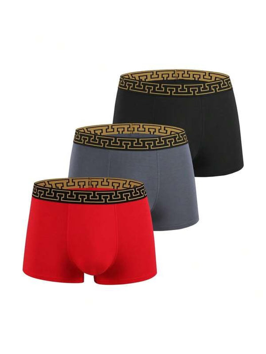 Stretchable Pack Of 3 Boxer Brief