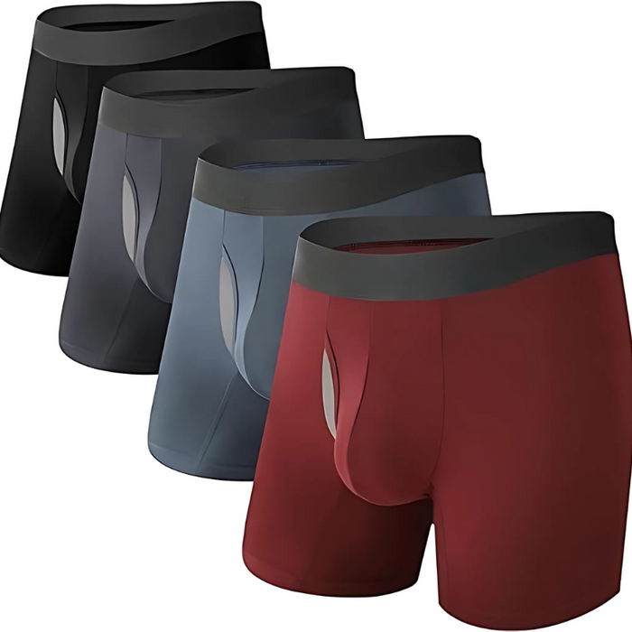 Durable Moisture Wicking Boxer Briefs Combo Pack