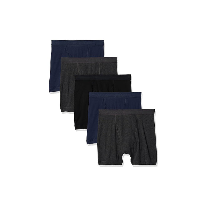 Solid Colored Briefs With Elastic Band Combo Pack