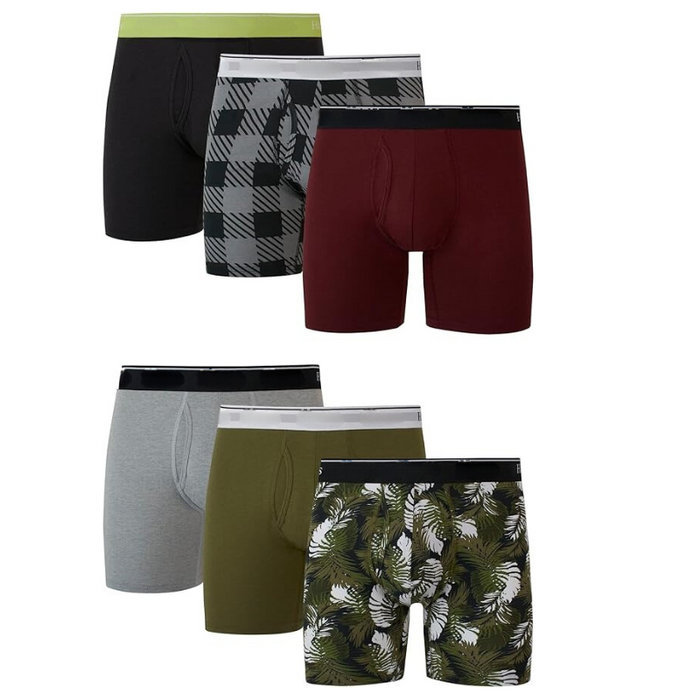 Dynamic Comfort Six Pack Boxer Brief