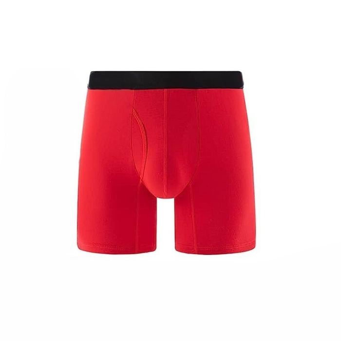 Plain Pattern Stretchable Boxer Briefs