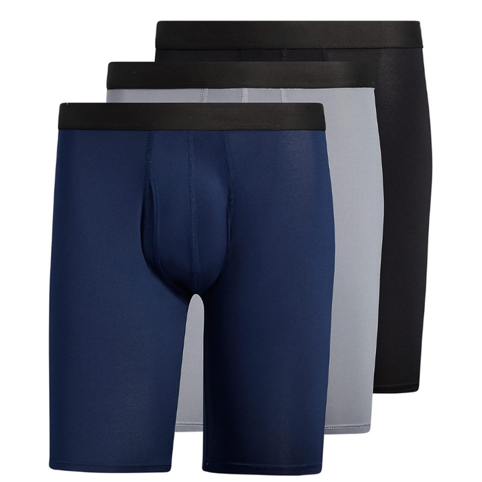 Stretchable 3 Pack Long Boxer Briefs