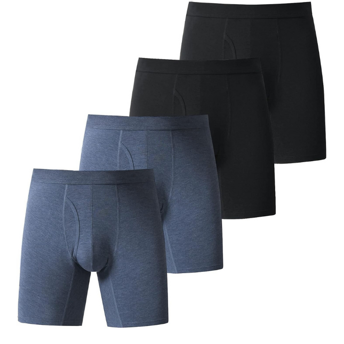 Pack Of 4 Comfortable And Breathable Boxer Briefs