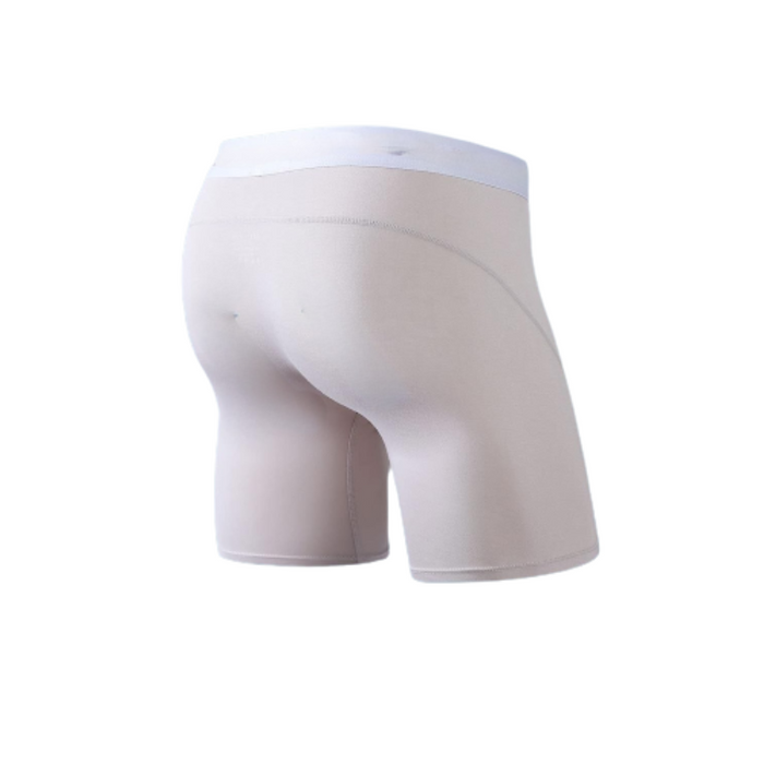 Stretchable Waistband Plain Boxer Briefs