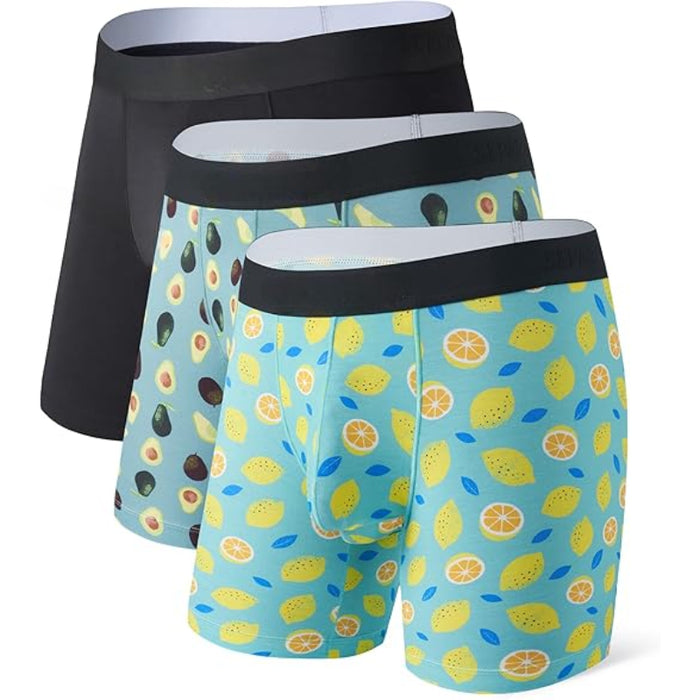 3 Piece Boxer Briefs With Ball Pouch