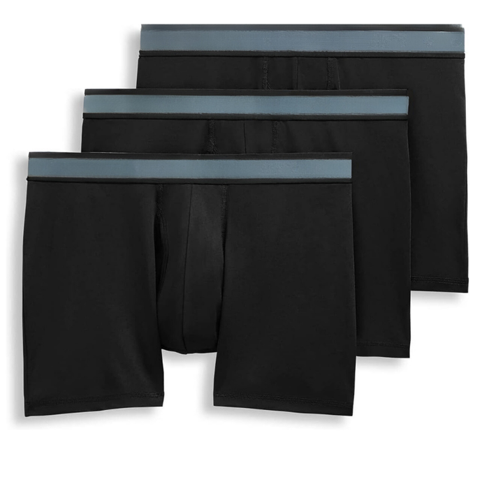 3 Pack Of Comfort Stretch Boxer Briefs