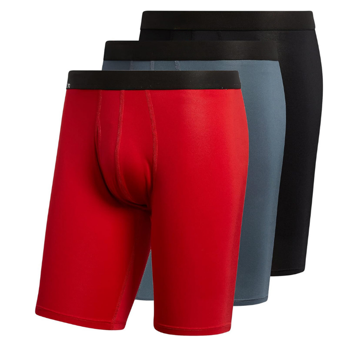 Stretchable 3 Pack Long Boxer Briefs