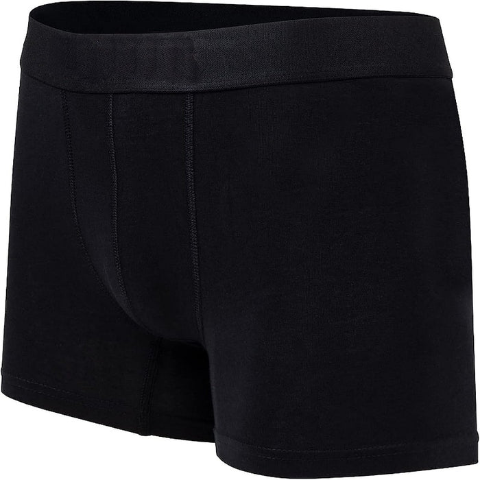 Solid Stretchable Boxer Briefs