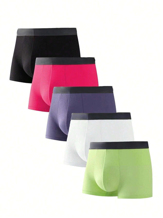 Pack Of 5 Mid Rise Tape Boxer Brief