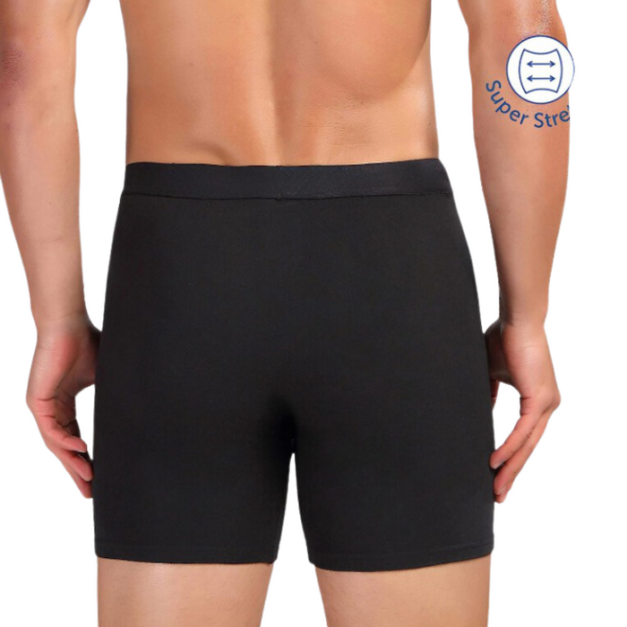 Solid 5 Piece Boxer Briefs Set