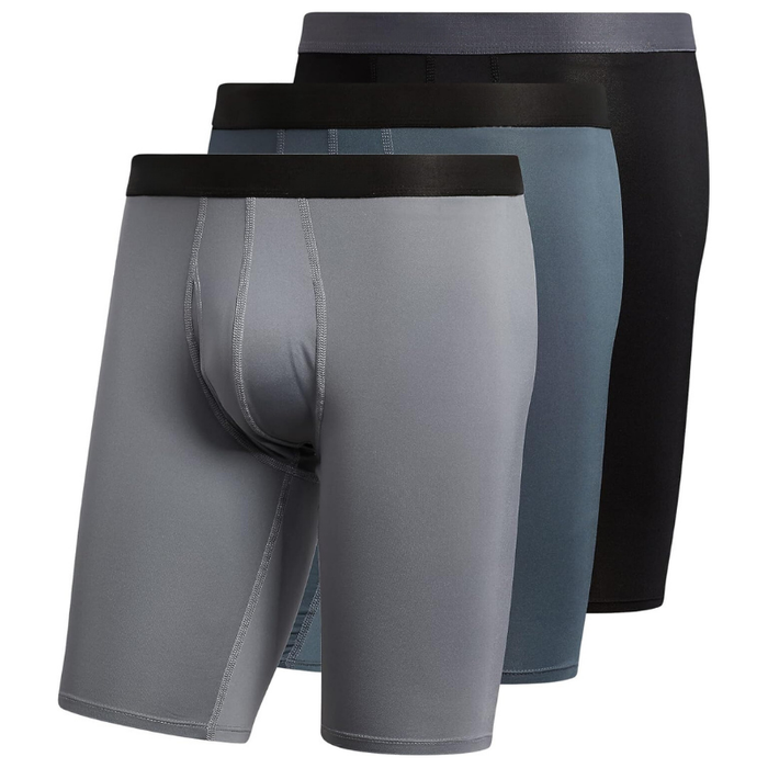 Stretchable 3 Pack Long Boxer Briefs