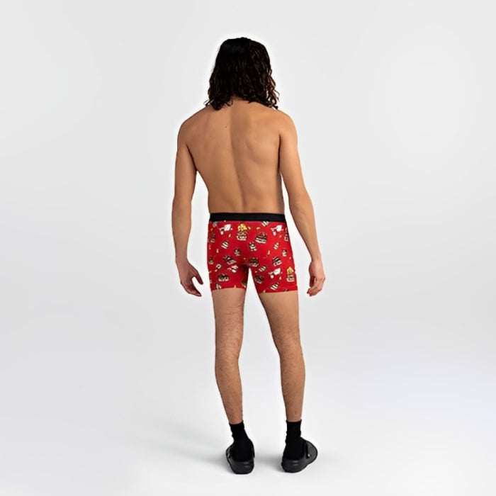 Fired Up Cake Print Boxer Briefs