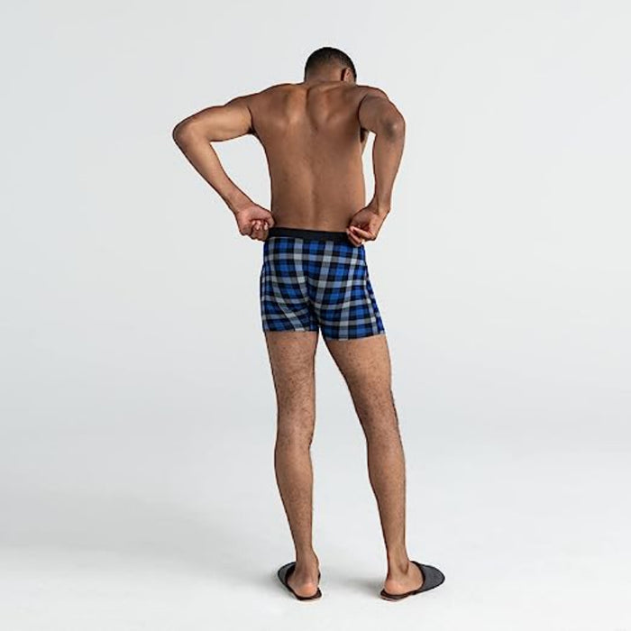 Flannel Check Style Boxer Briefs