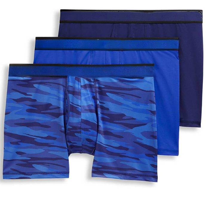 3 Pack Of Comfort Stretch Boxer Briefs