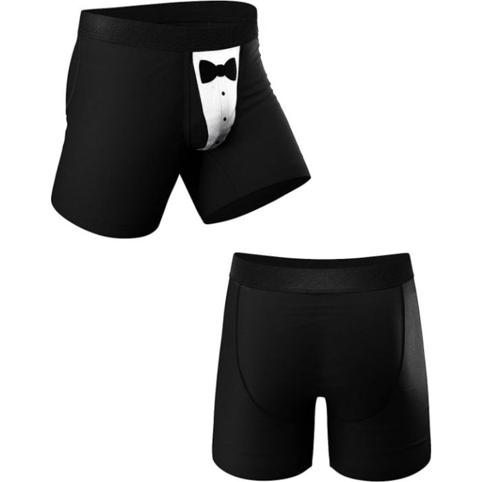 Tuxedo Pattern Boxer Briefs