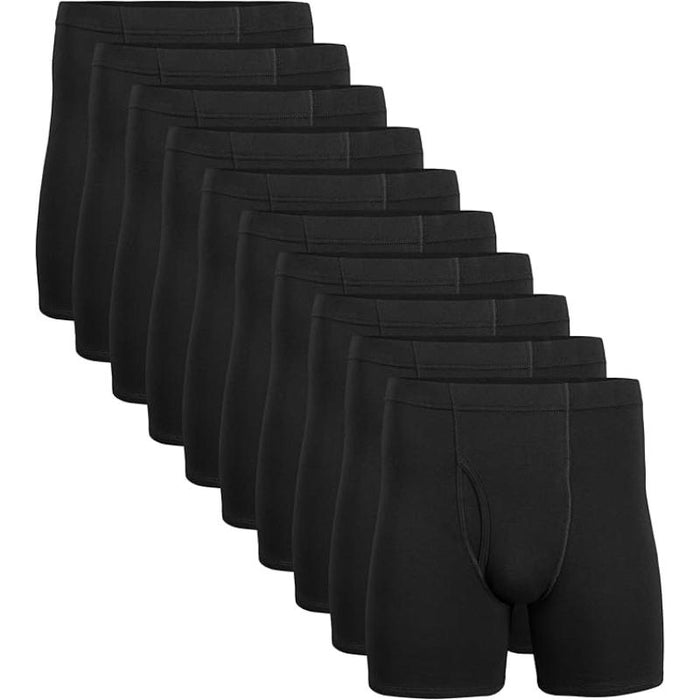 Multi Pack Boxer Briefs With Soft Covered Band