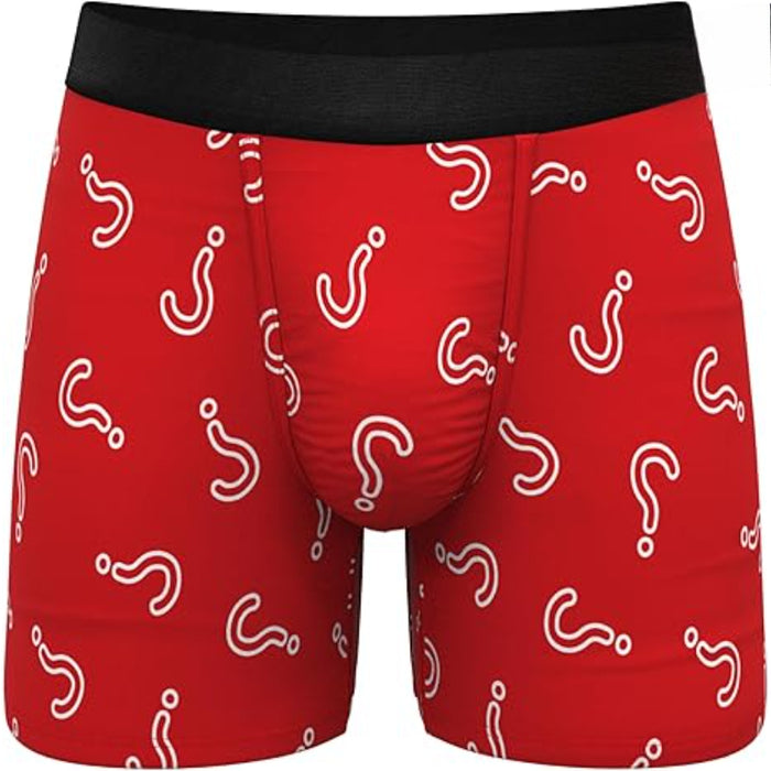 Flexible Fit Comfy Printed  Boxer Briefs