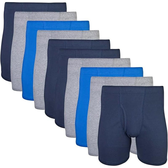 Multi Pack Boxer Briefs With Soft Covered Band