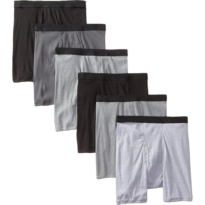 Comfortable And Breathable Solid Boxer Briefs