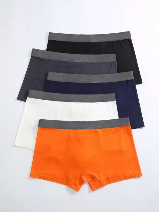 Pack Of 5 Tape Waistband Boxer Brief