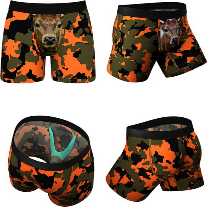 Dear Printed Moisture Wicking Boxer Brief