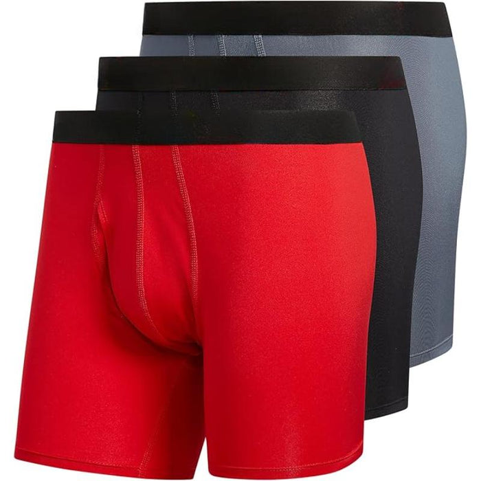 Soft Athletic Microfiber Boxer Briefs