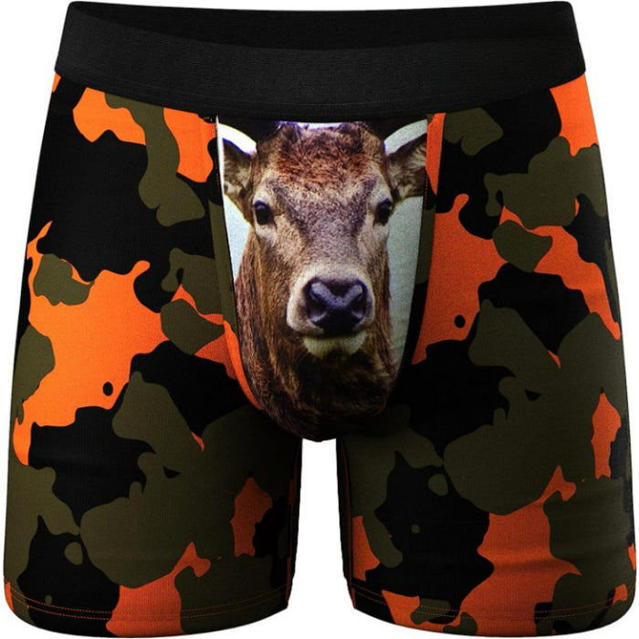 Dear Printed Moisture Wicking Boxer Brief