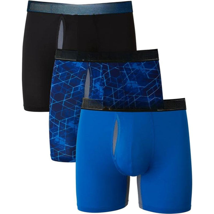 Moisture Wicking Boxer Briefs Multipack