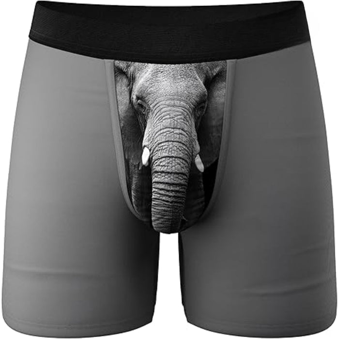 Flexible Fit Comfy Printed  Boxer Briefs