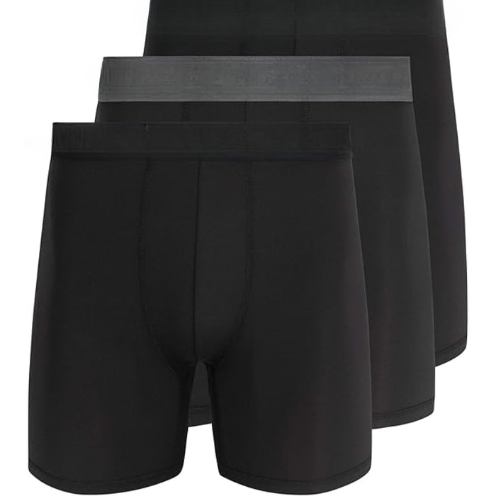 Pack Of 3 Athletic Fit Boxer Briefs