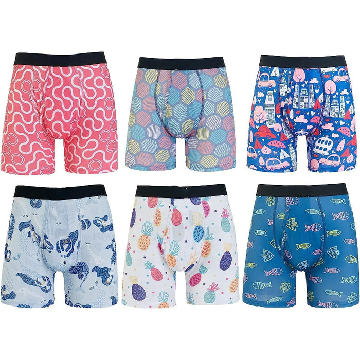 Boxer Briefs With Vibrant Prints