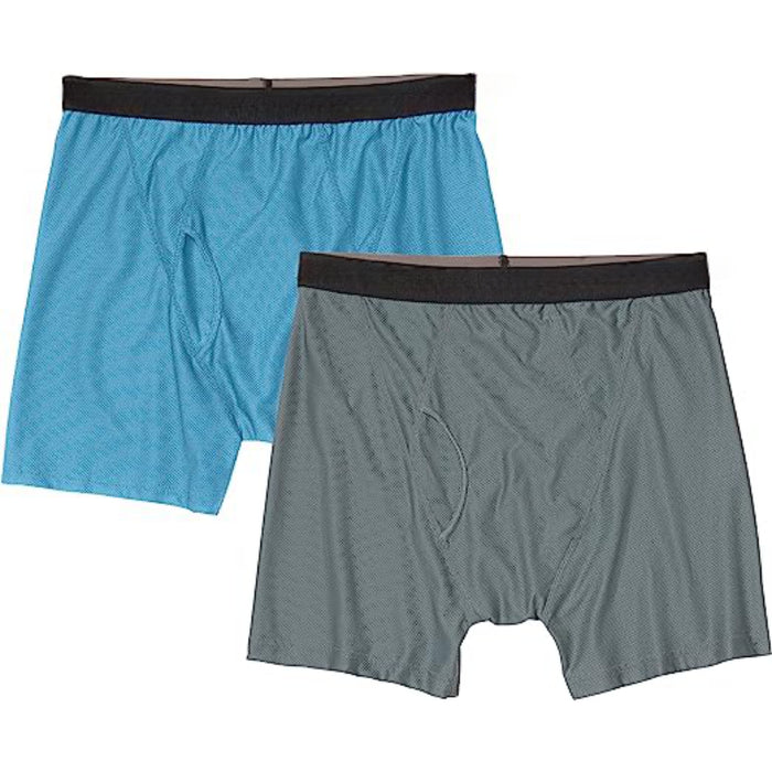 Pack Of 2 Solid Sports Boxer Briefs