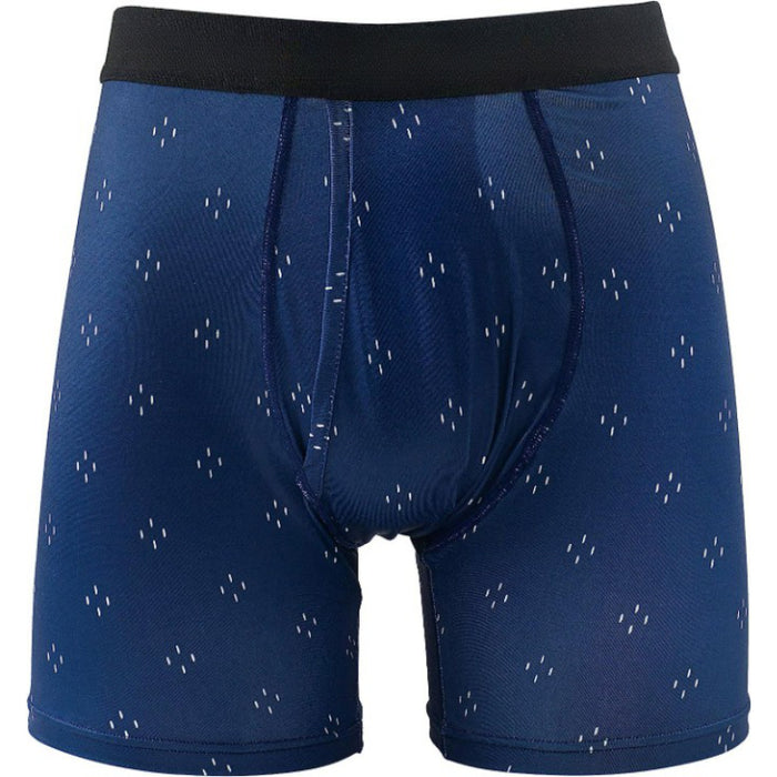 Flexible Printed Moisture Wicking Boxer Briefs