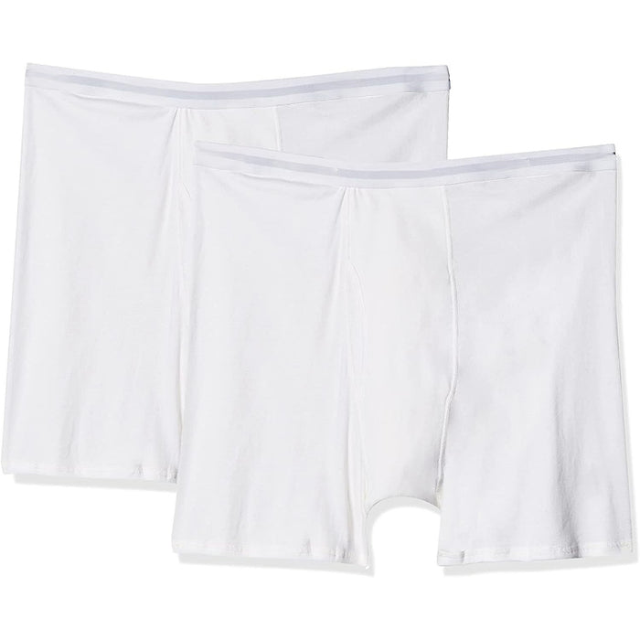 Pack Of 2 Cotton Waistband Boxer Briefs