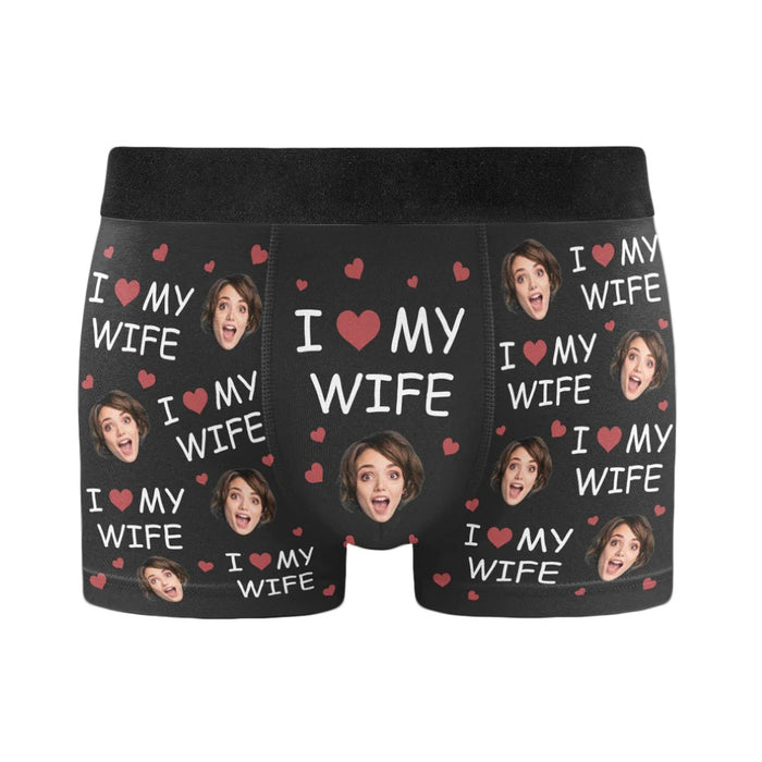 Personalized Partner Photo Boxer Shorts