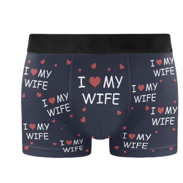 Personalized Partner Photo Boxer Shorts