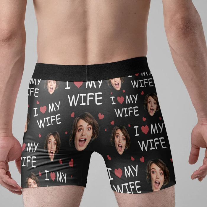 Personalized Partner Photo Boxer Shorts