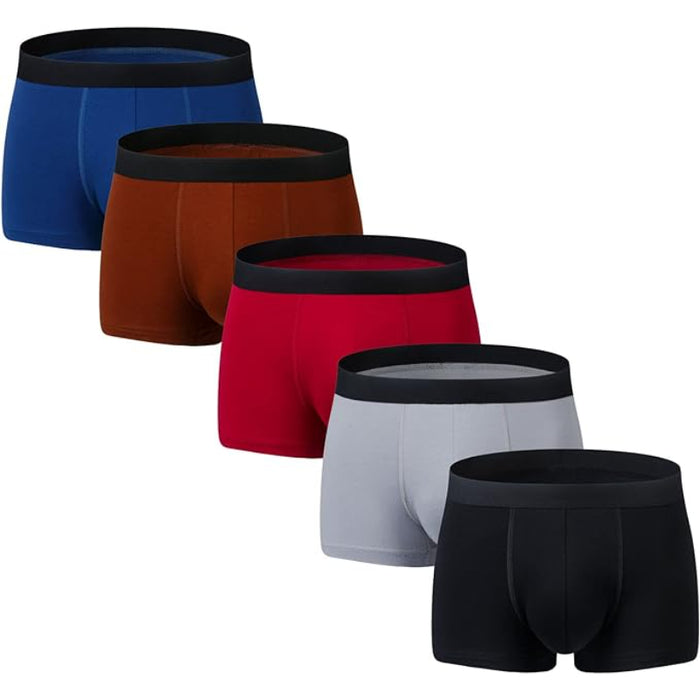 Pack Of 5 Comfy Boxer Briefs Set