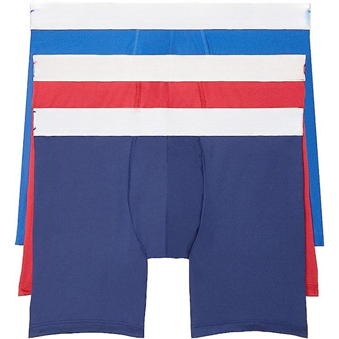 Three Solid Colored Boxer Briefs Pack Of 3