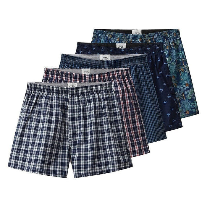 Plaid Comfortable Men's Arrow Underwear