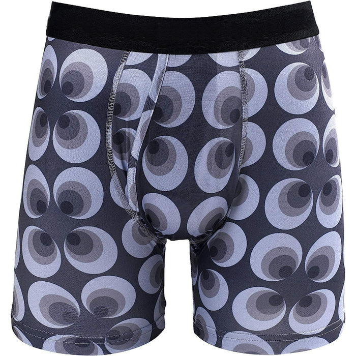 No Ride Up Vibrant Print Boxer Briefs