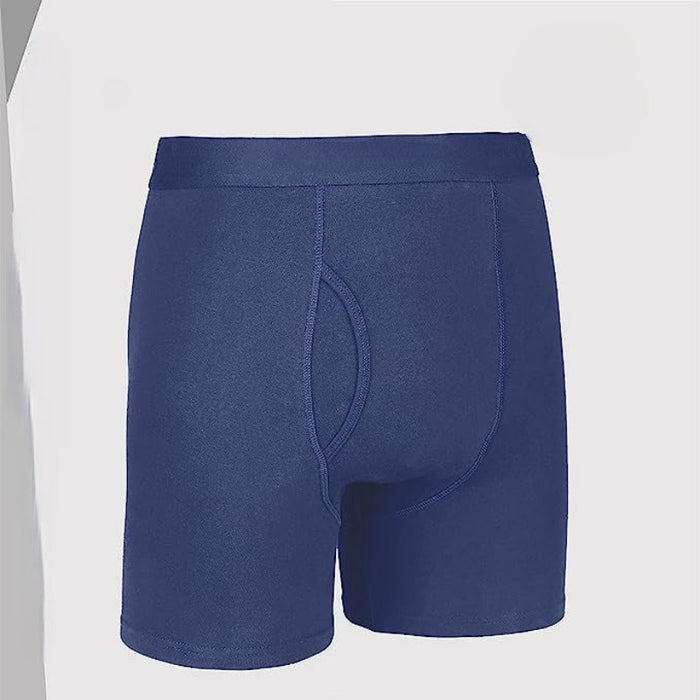 Set Of Five Classic Plain Boxer Briefs