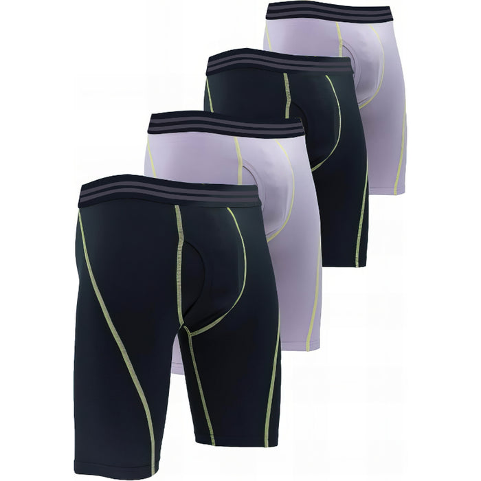 Pack Of Four Sports Boxer Briefs