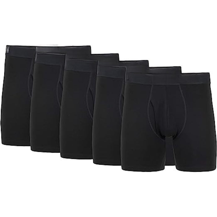 Regular Fit Ring Spun Boxer Briefs