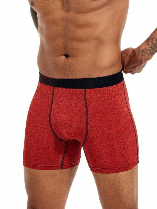 Tape Waistband Top Stitch Boxer Brief